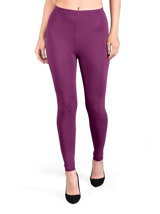 032  Purple Full Length Legging