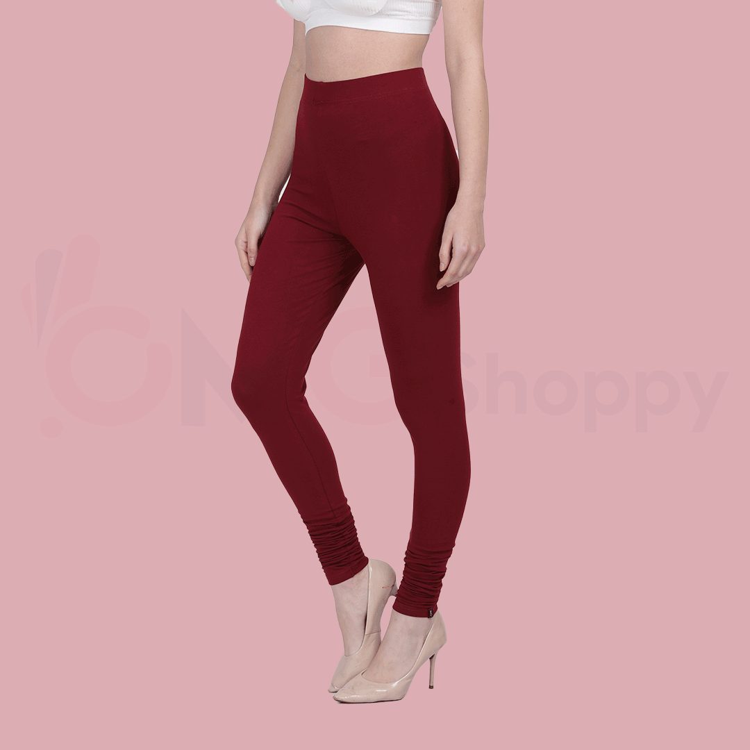 012 Rosewood Maroon Full Length Legging