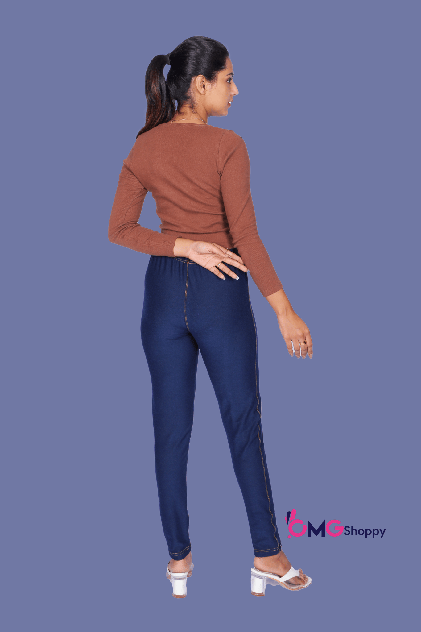 Navy Blue Jeggings