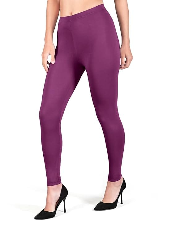 032  Purple Full Length Legging