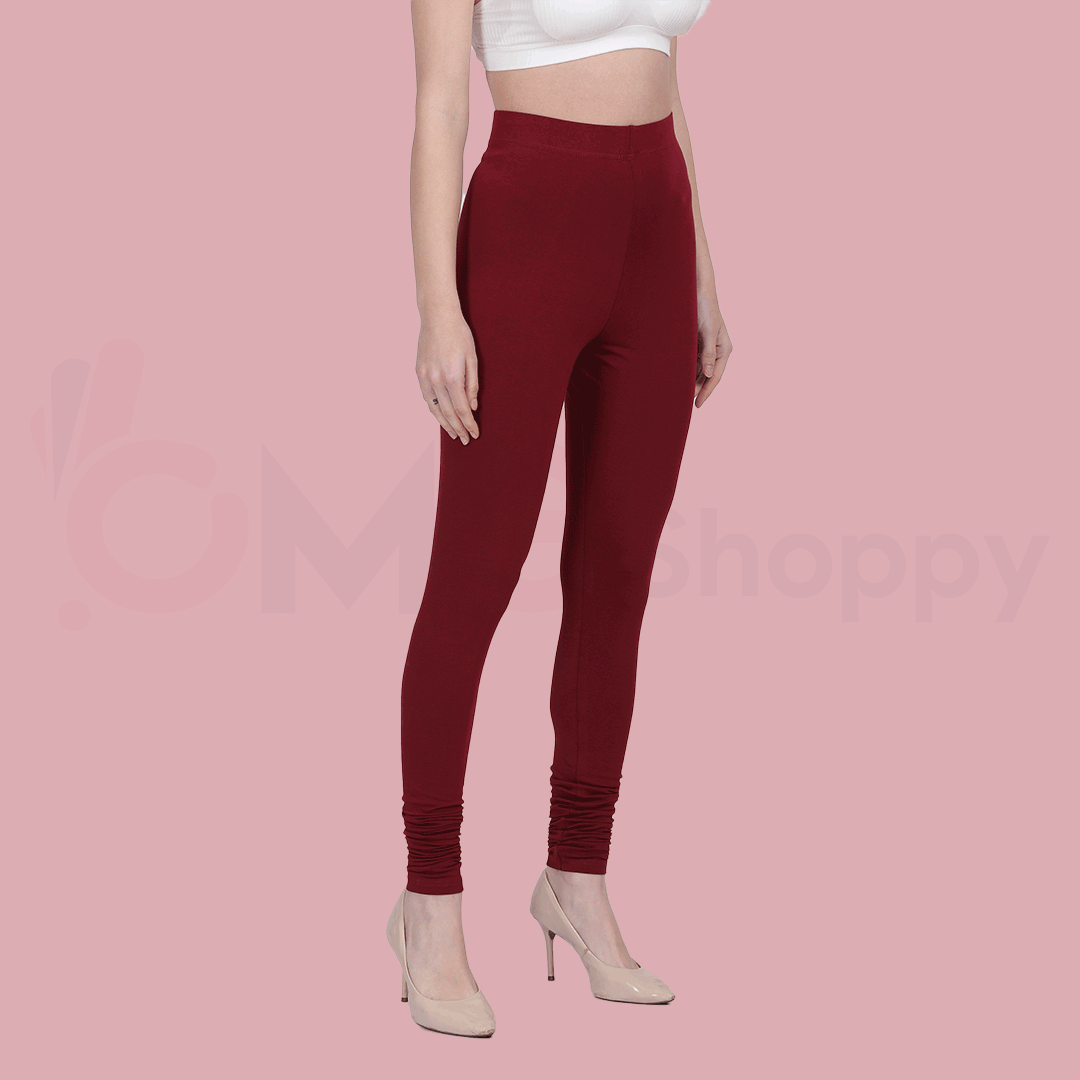 012 Rosewood Maroon Full Length Legging