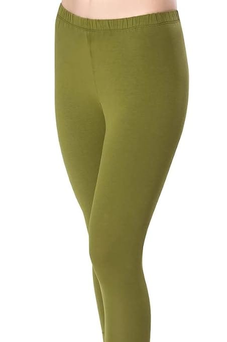 026 Mehandhi Green Ankle Length Legging