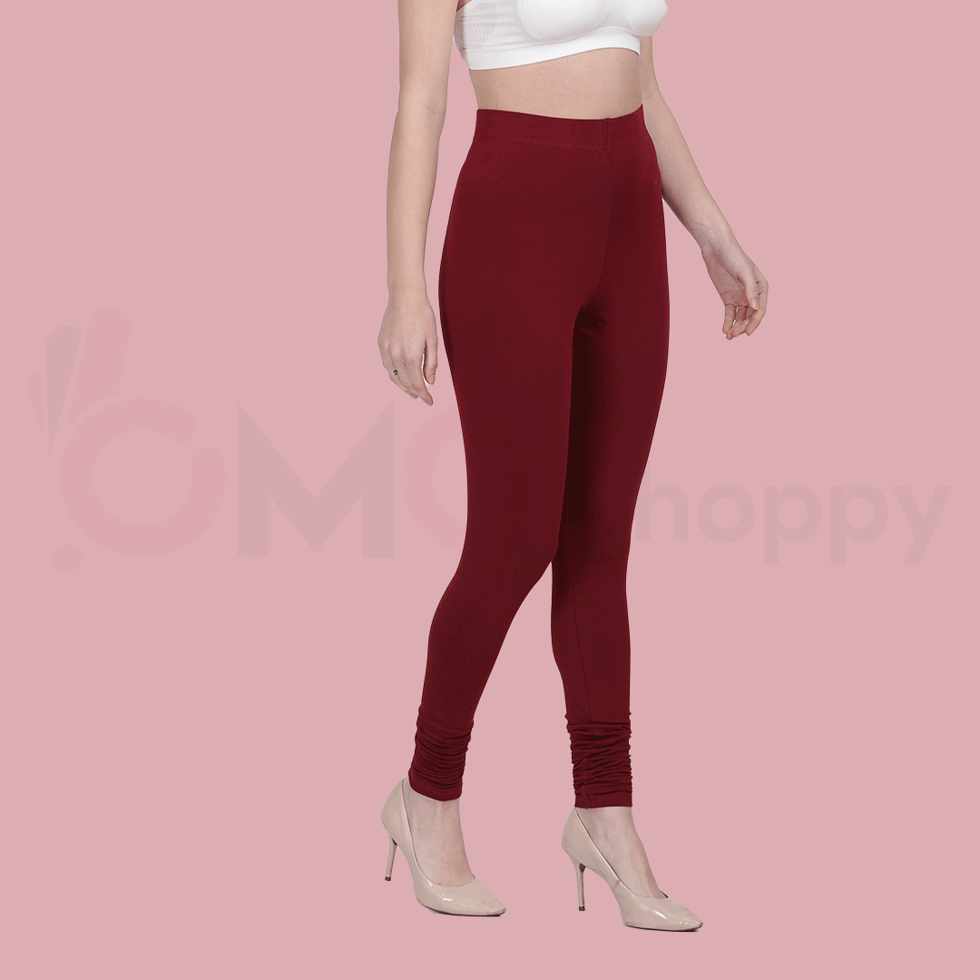 012 Rosewood Maroon Full Length Legging