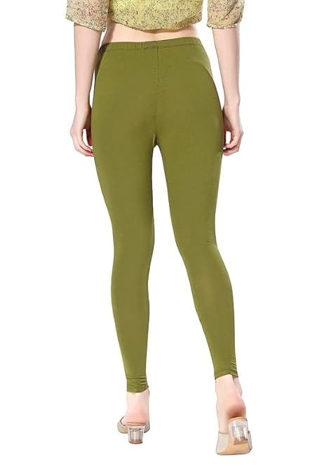 026 Mehandhi Green Ankle Length Legging