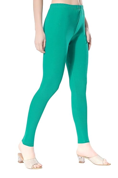 041 Dark Ramar Green Ankle Length Legging