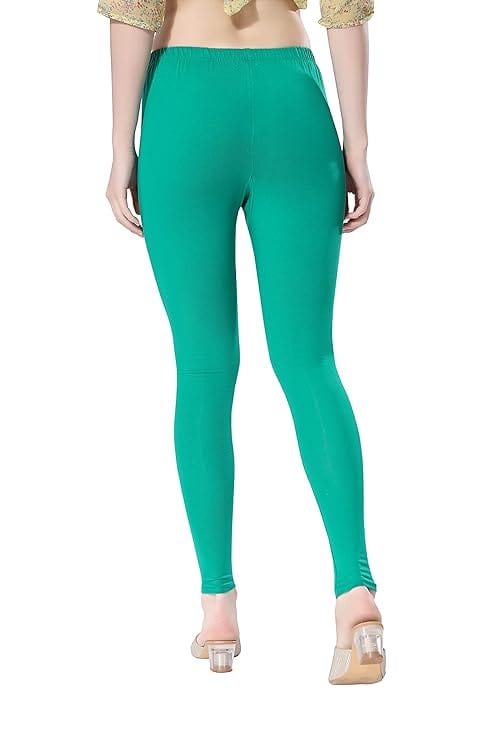 041 Dark Ramar Green Ankle Length Legging