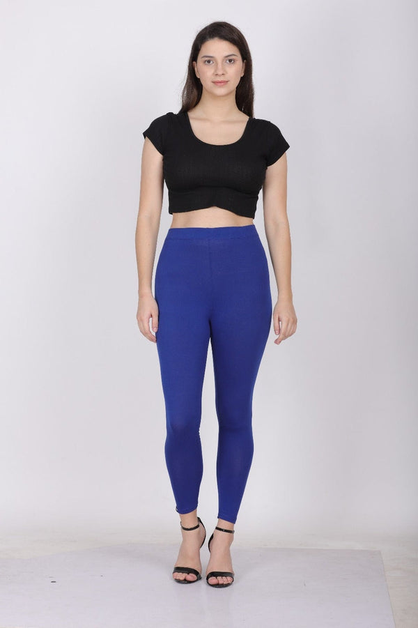 003 Royal Blue Ankle Length Legging