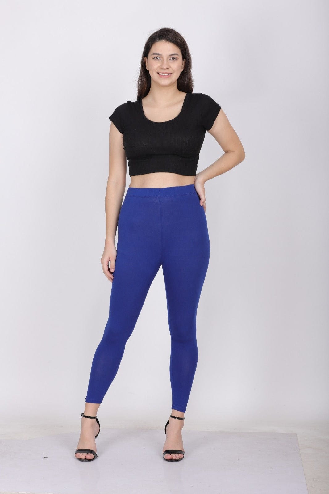 003 Royal Blue Ankle Length Legging