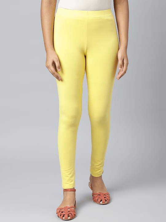 036 Light Yellow Full Length Legging