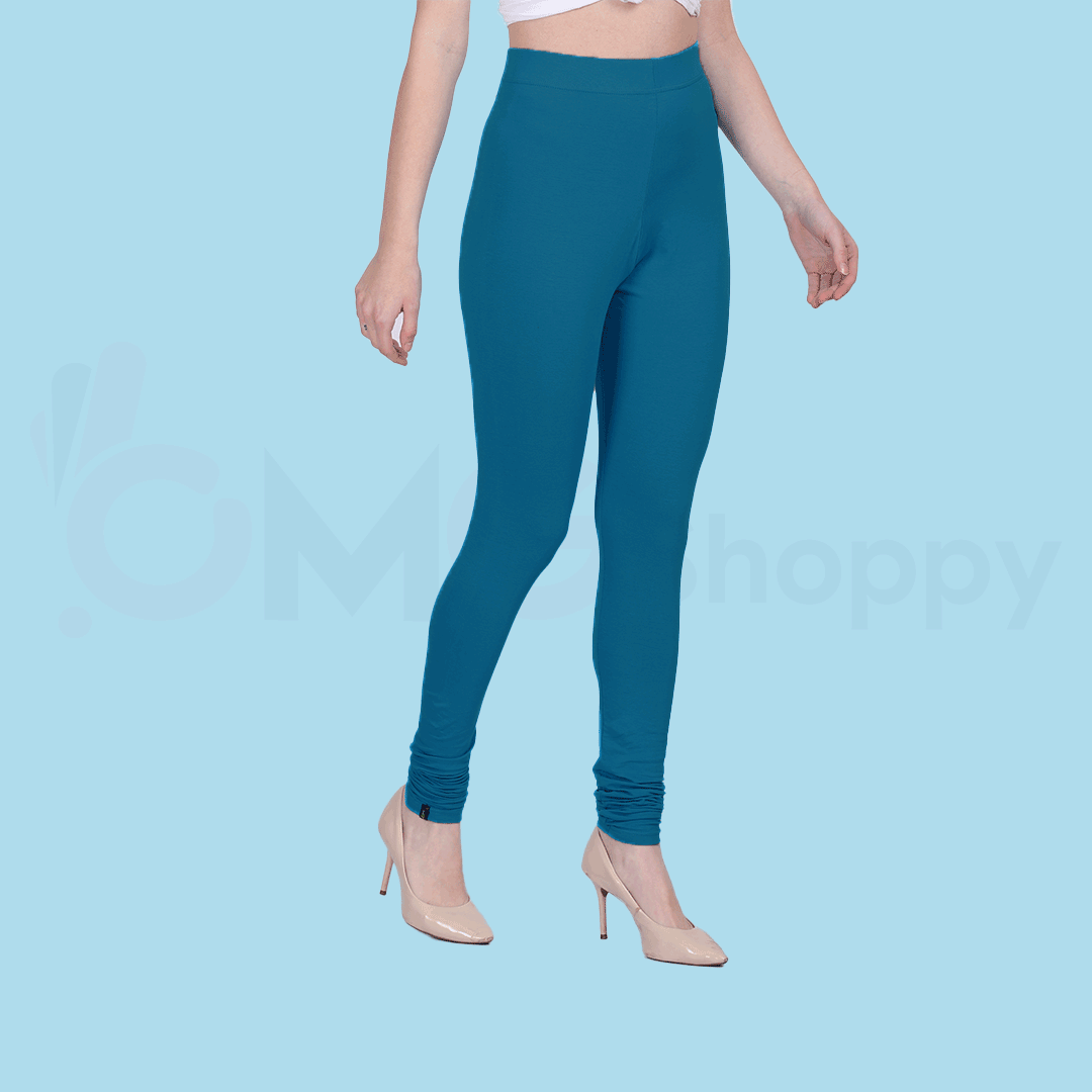 OMG Reliance Blue Women Full Length Legging - 016
